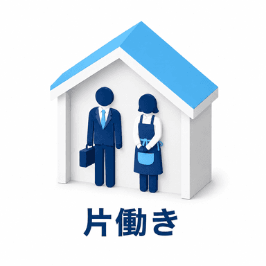 片働き